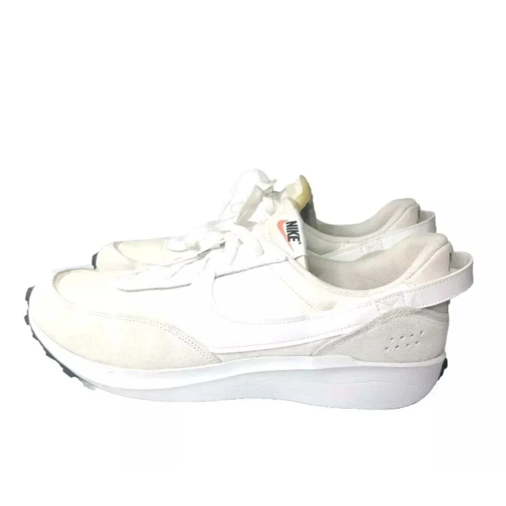 Nike Waffle Debut Shoes Men's Size 15 White Black Orange DH9522-101